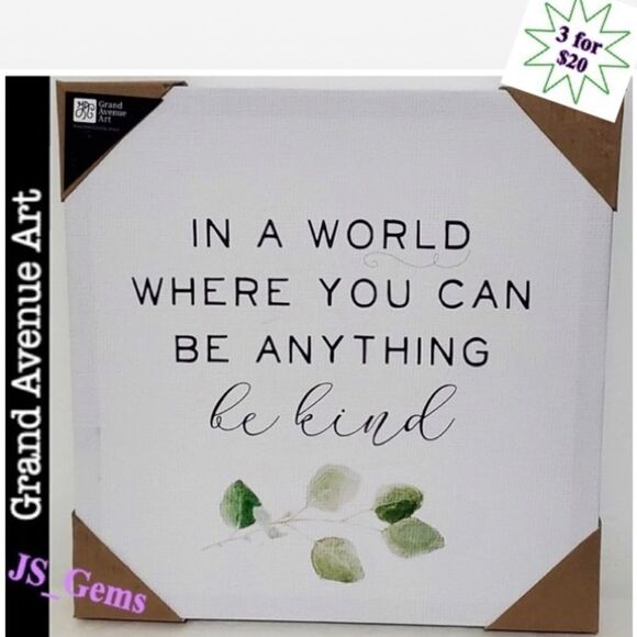 New Canvas Word Art Home - Picture 1 of 13